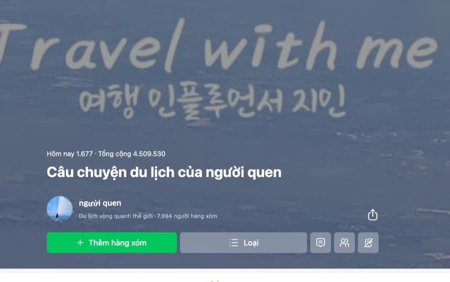 Trang Naver Blog của blogger Hàn Quốc @sujin0708 — 4.509.530 tổng lượt xem